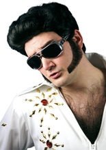 Große Koteletten weiss