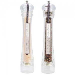 Grosse Salzmühle mit echtem Lavendelsalz