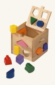 Große Steckbox von Bino Holzspielzeug