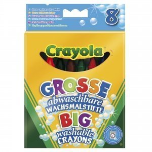 Große abwaschb. Wachsmalstifte