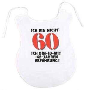 Großer Latz Ich bin nicht 60