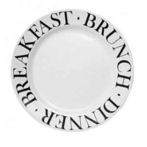 "Großer Teller „Script"""