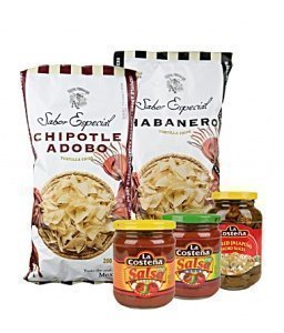 Großes Nachos Set mit Tortilla Chips, Salsa und Jalape?o (1Set)
