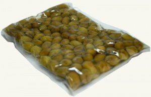 Grüne Oliven in Salzlake, 750g (Abtropfg