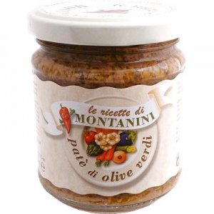 Grüne Olivencreme Montanini Pate di Oliv