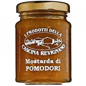 Grüne-Tomaten-Sauce für Käse Cascina Rev