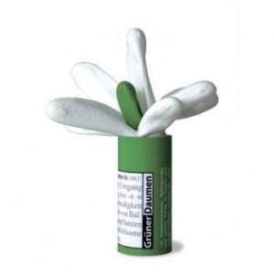 Grüner Daumen Größe S Garten Handschuhe