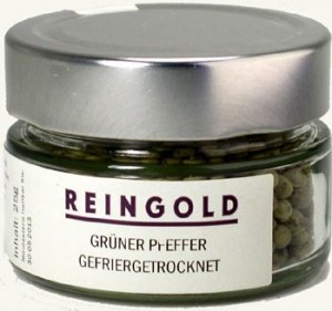 Grüner Pfeffer (gefriergetrocknet), 25g