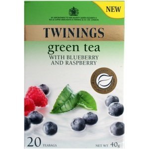 Grüner Tee mit Blaubeere und Himbeere, T