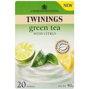 Grüner Tee mit Zitrus, Twinings, 20 Beut