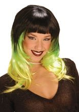 Grünes Gift Perücke