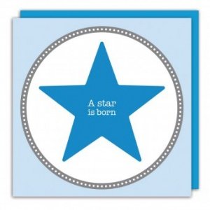 Gru?karte A Star Is Born blue