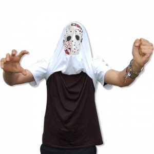 Grusel-Flipshirt Jason Gr. M