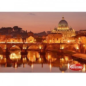 Grußkarte Abendstimmung in Florenz