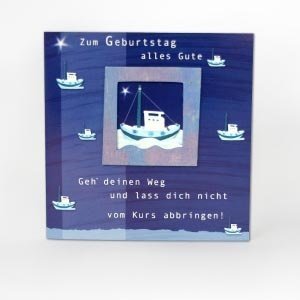 Grußkarte *Geh deinen Weg*