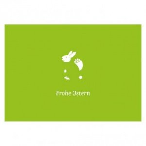Grußkarte Osterhase