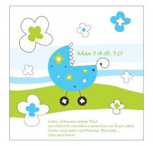 Grußkarte mit Ihrem persönlichen Text. M