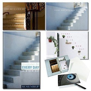 Grusskarten-Set ´Every day is a new day´