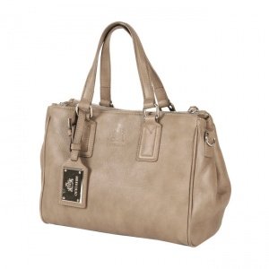 gr. Handtasche Ancona taupe