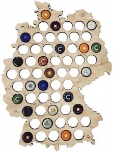 Granatan Deutschland Kronkorken Karte - 