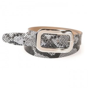 Gürtel Python, grautöne, 95 cm