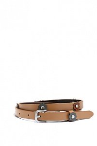 Gürtel mit Blüten-Besatz