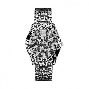 Guess Damenuhr Fierce Silber W0001L1