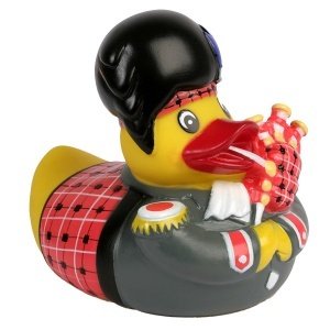 Gummi-Ente "Scottish Piper"