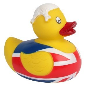 Gummi-Ente "Union Jack"
