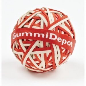 GummiDepot orange-weiß
