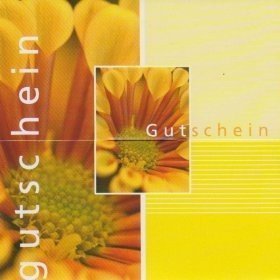 Gutschein Sonnenblume