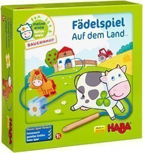 Haba Meine erste Spielwelt Bauernhof - Fädelspiel auf dem Land