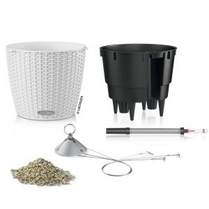 Hängeampel Nido, weiß