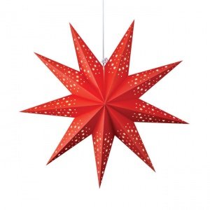 Hängestern Mara rot, D 75 cm