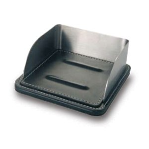 Haft-Notiz-Halter ´Fusion´ aus Leder und