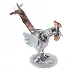 Hahn-Schraubenfigur Briefbeschwerer