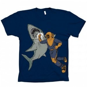 Hai Herren T-Shirt - Large