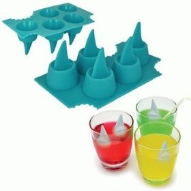 Haie im Getränk - Eiswürfel