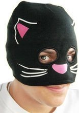 Halbe Sturmhaube Katze