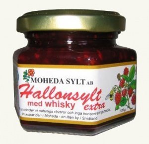 Hallonsylt Himbeer Fruchtaufstrich mit W