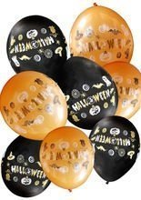 Halloween Ballons gemischt