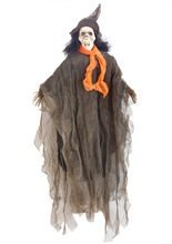 Halloween Deko Erhängter Totenkopf 90cm