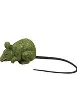 Halloween Deko Ratte Glitzer grün