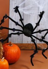 Halloween Deko Riesenspinne schwarz 127 