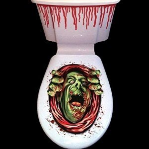 Halloween Deko Toilette Sticker