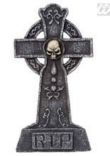 Halloween Grabstein Deko Kreuz 60cm Höhe