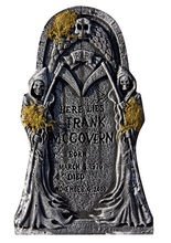 Halloween Grabstein Frank McGovern 55cm