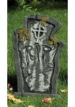 Halloween Grabstein RIP 56cm Höhe