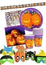Halloween Kinder Party Deko Tisch Set Lu