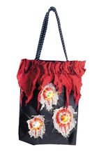 Halloween Leuchtende Augen Stoff-Tasche 